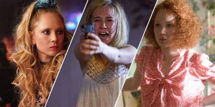 Coming soon: Juno Temple played a 'wolf in sheep's clothing' while Jon Hamm portrayed a sheriff with nipple rings in a trailer released on Wednesday for the fifth season of Fargo