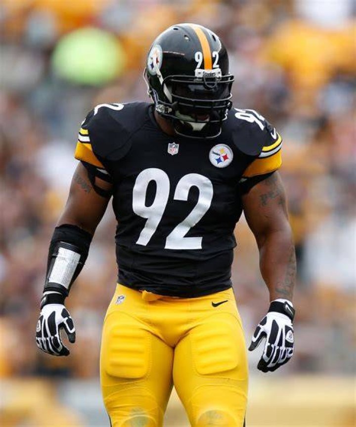 James Harrison Stands Alone Behind Patriots During National Anthem