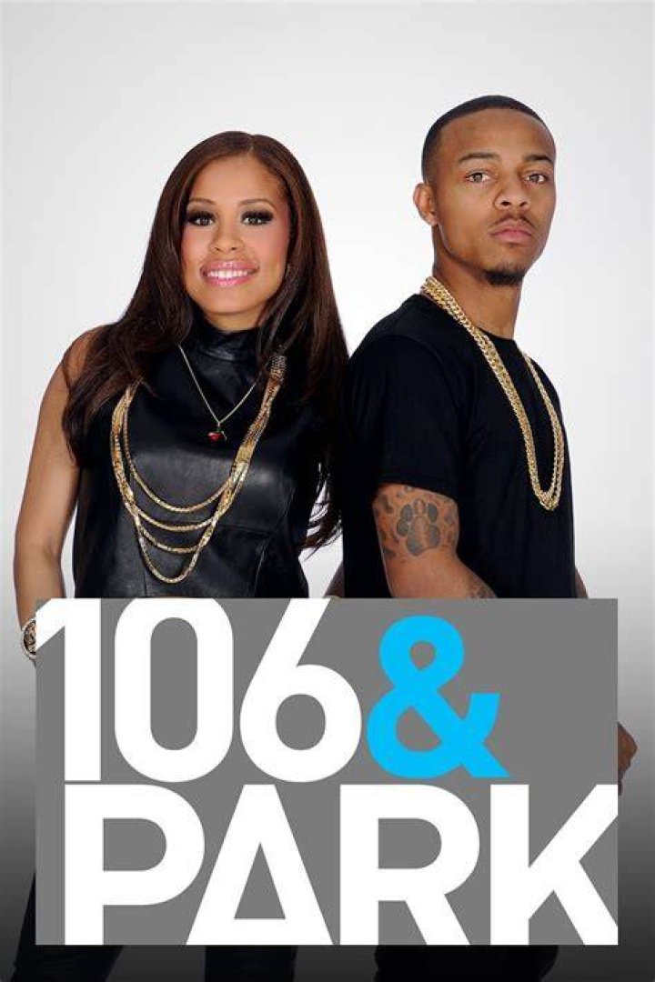 Original 106 & Park host's Free and AJ with Monica, Alicia Keys, and