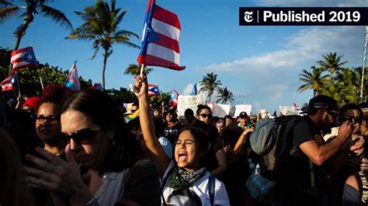 Puerto Ricans in Protests Say They&rsquo;ve Had Enough The New York Times