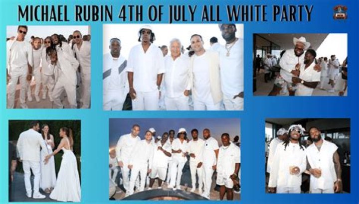 Unveiling The Secrets Of Mike Rubin's All-White Extravaganza